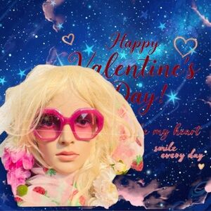 Ryan Simkhai Pink Hexagonal Sunglasses